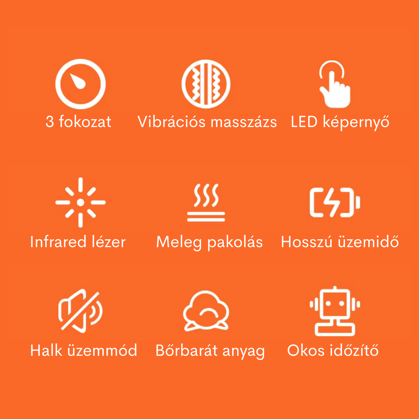 KINETECH VibroHeat Air térdterápiás eszköz