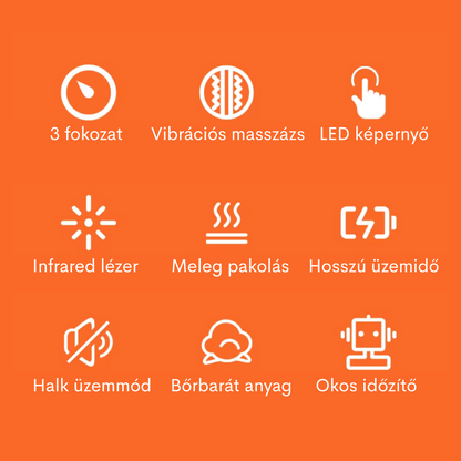 KINETECH VibroHeat Air térdterápiás eszköz